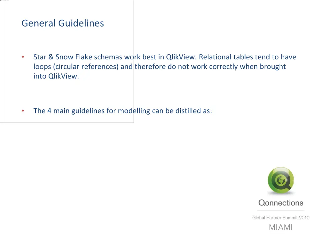 general guidelines