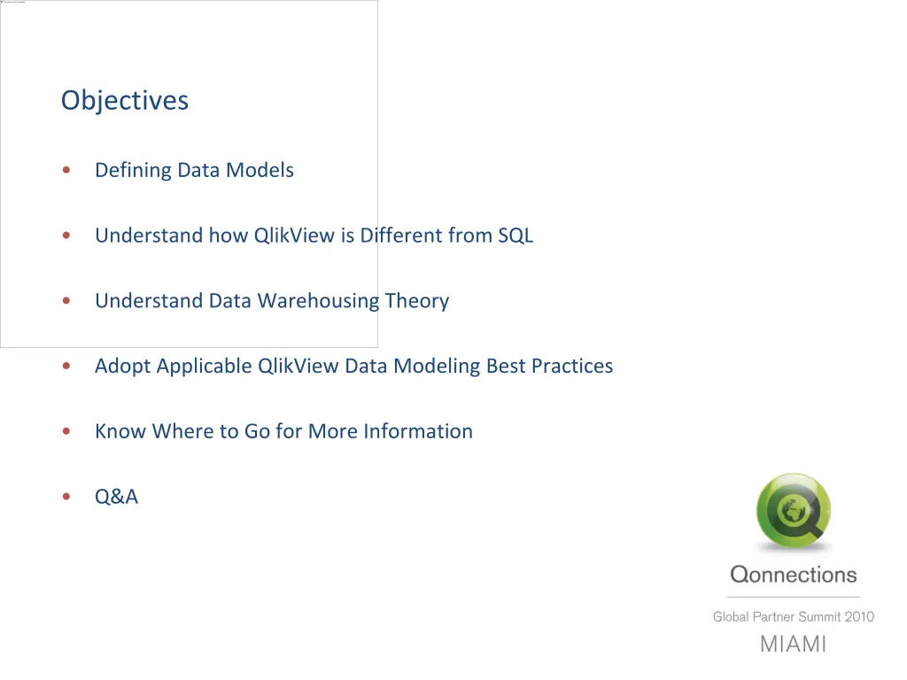 objectives