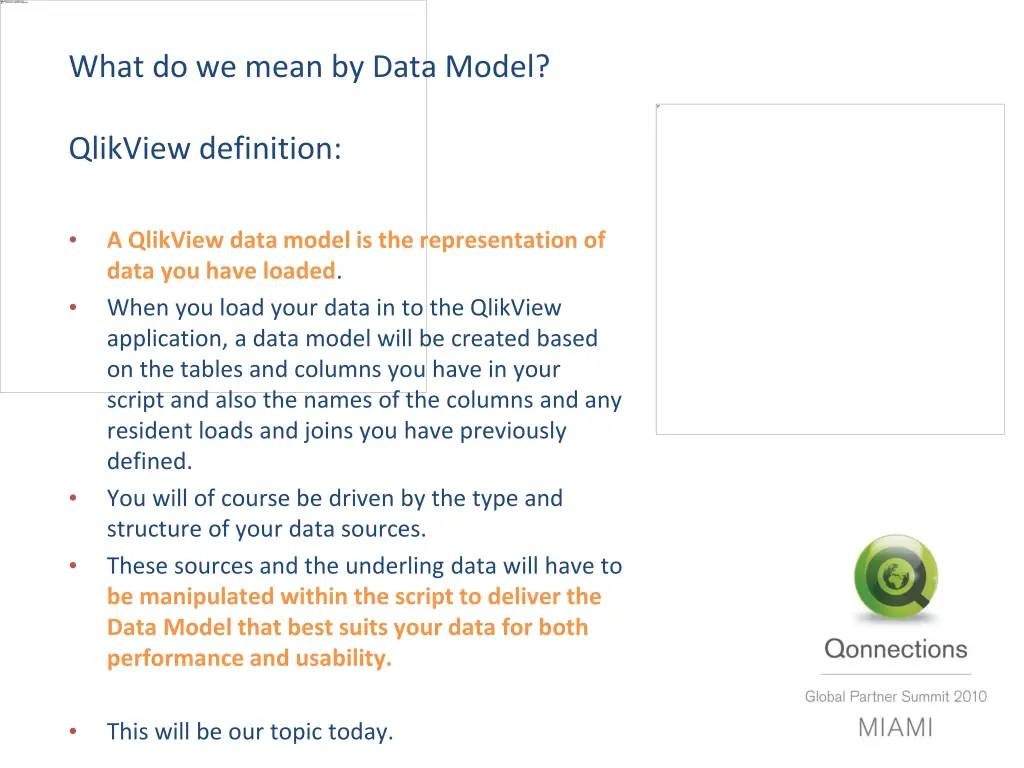 what do we mean by data model 1
