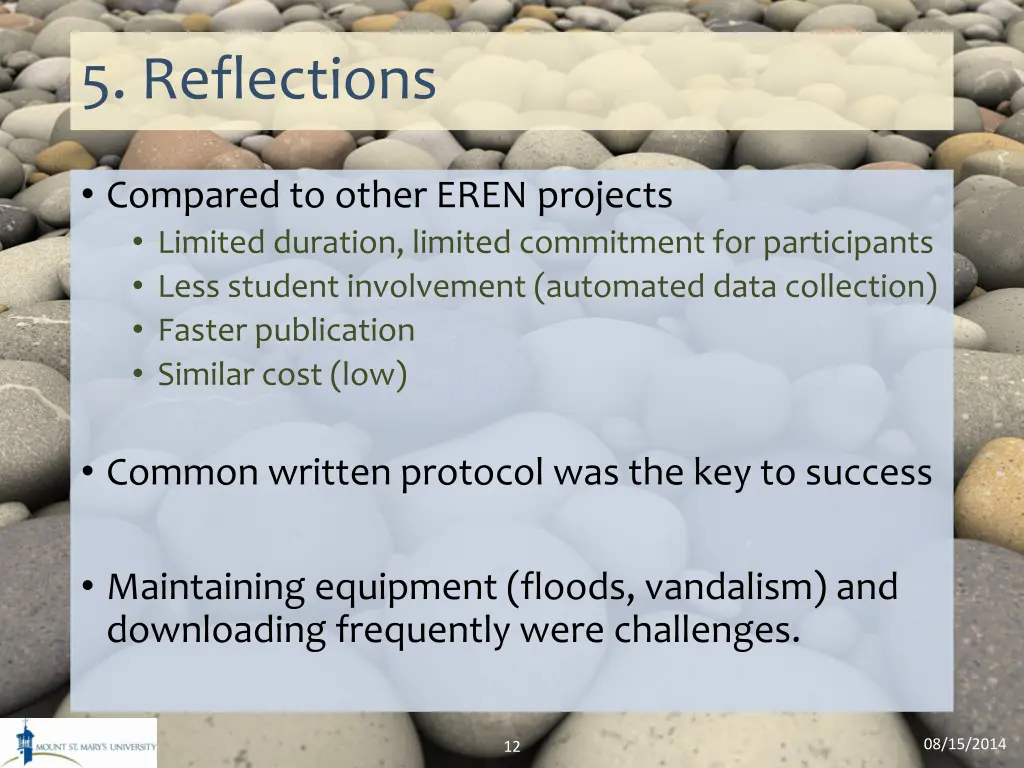 5 reflections