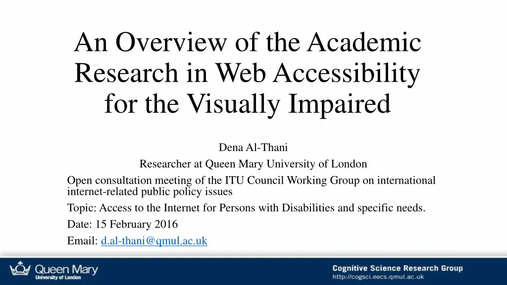 an overview of the academic research