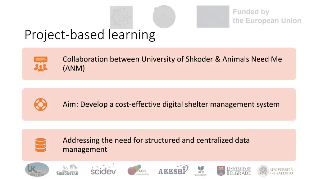 project based learning