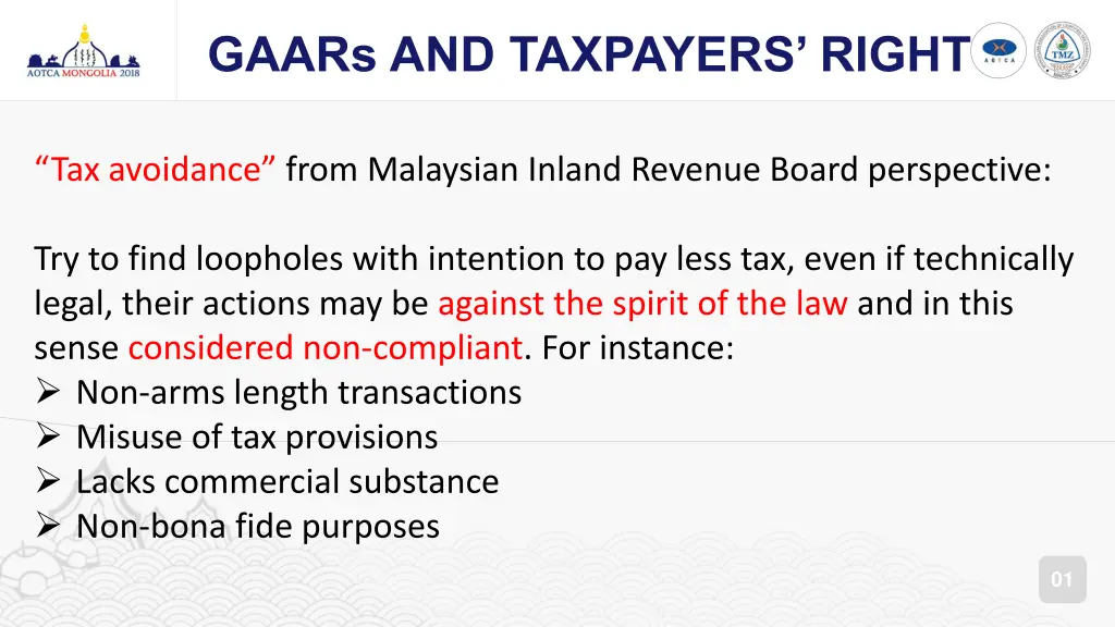 gaars and taxpayers right 2