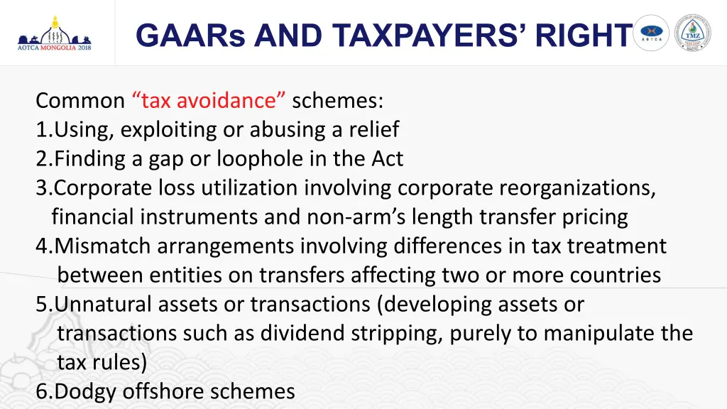 gaars and taxpayers right 3