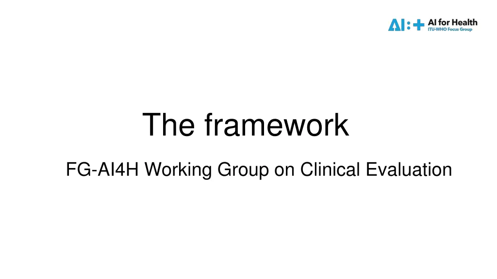 the framework