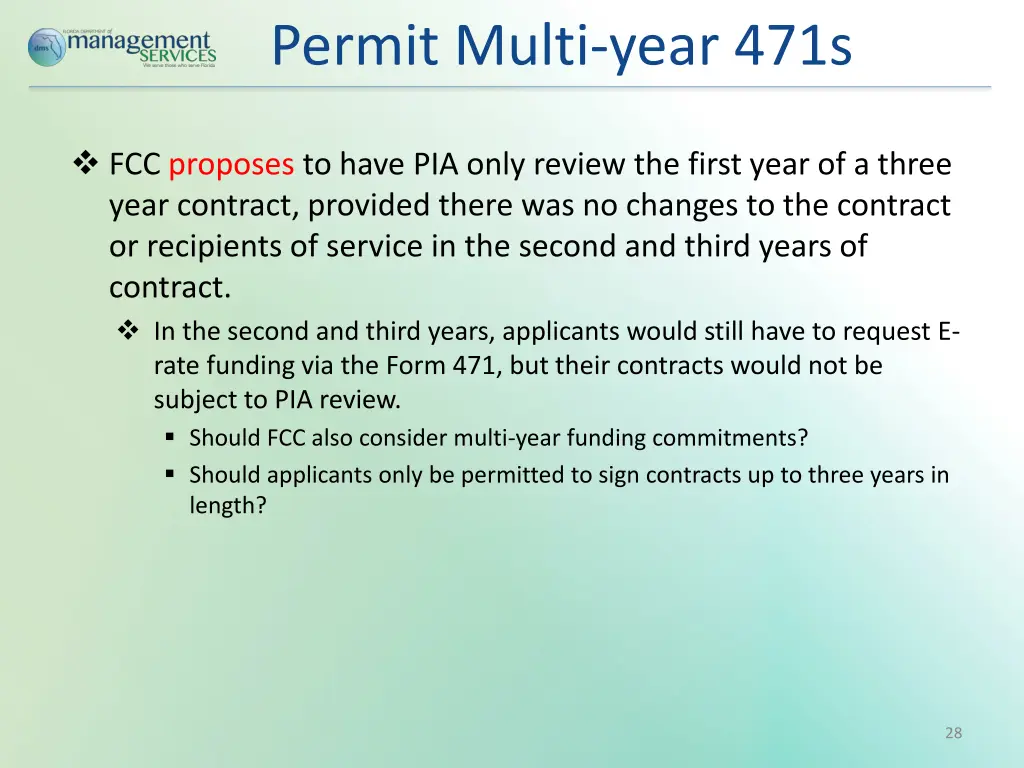 permit multi year 471s