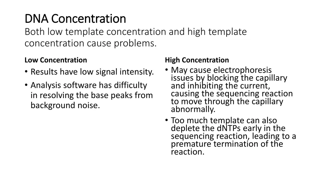 dna concentration dna concentration both