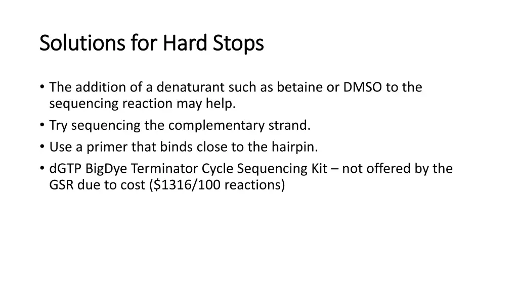 solutions for hard stops solutions for hard stops