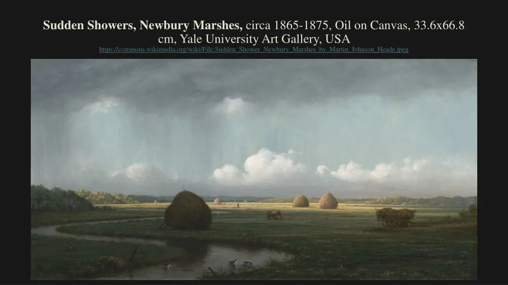 sudden showers newbury marshes circa 1865 1875