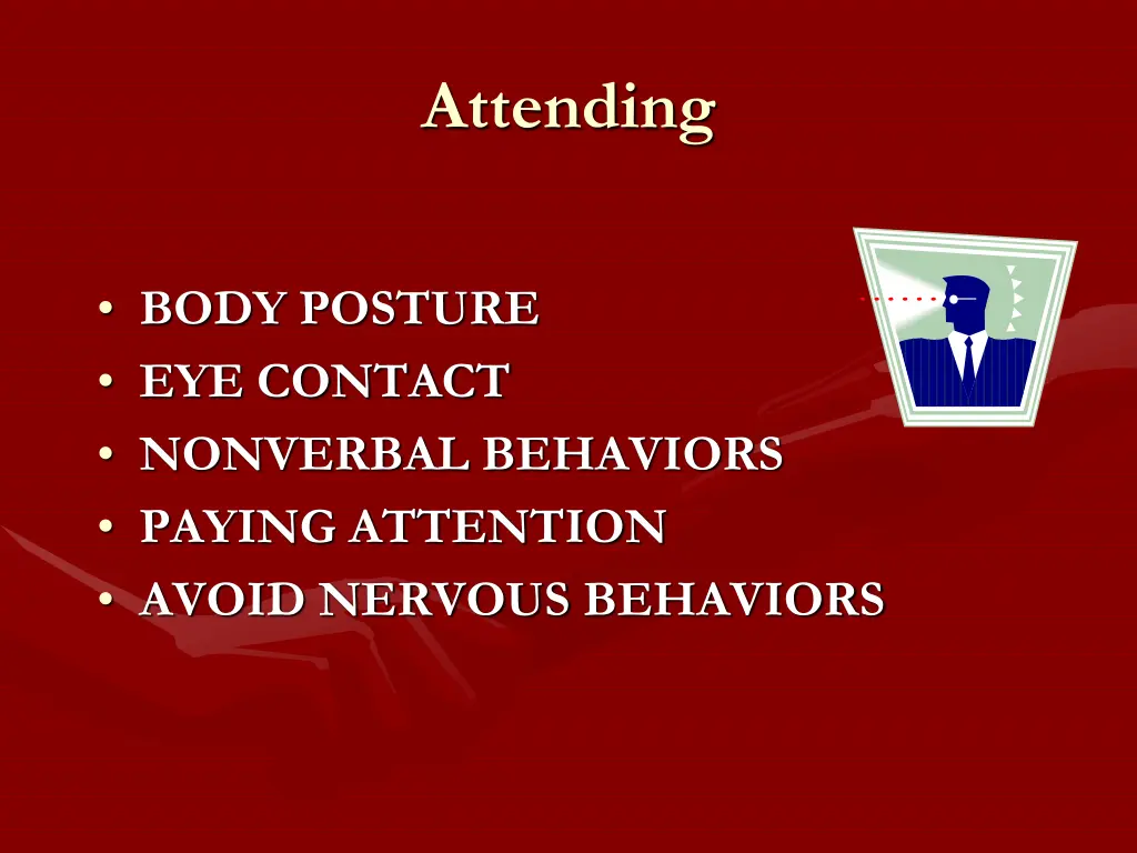 attending