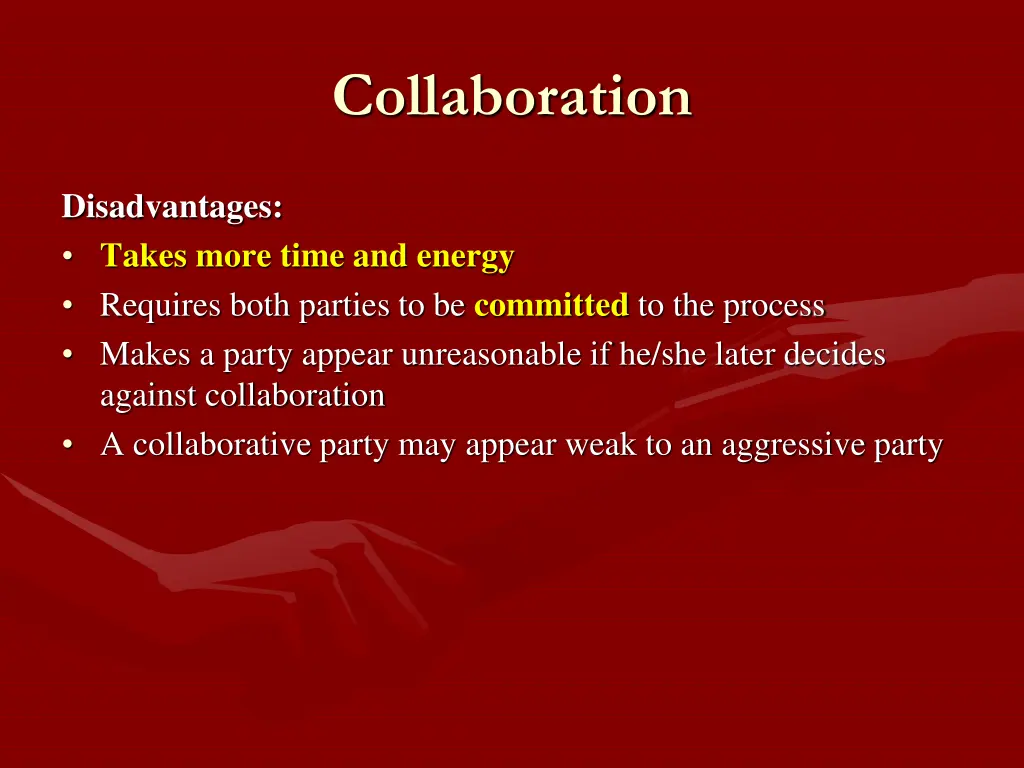 collaboration