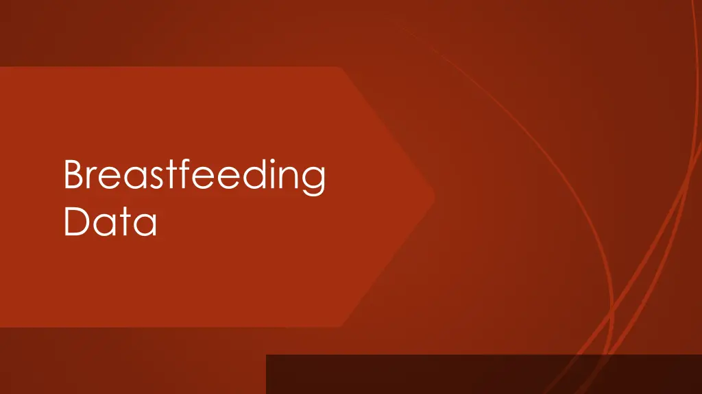 breastfeeding data