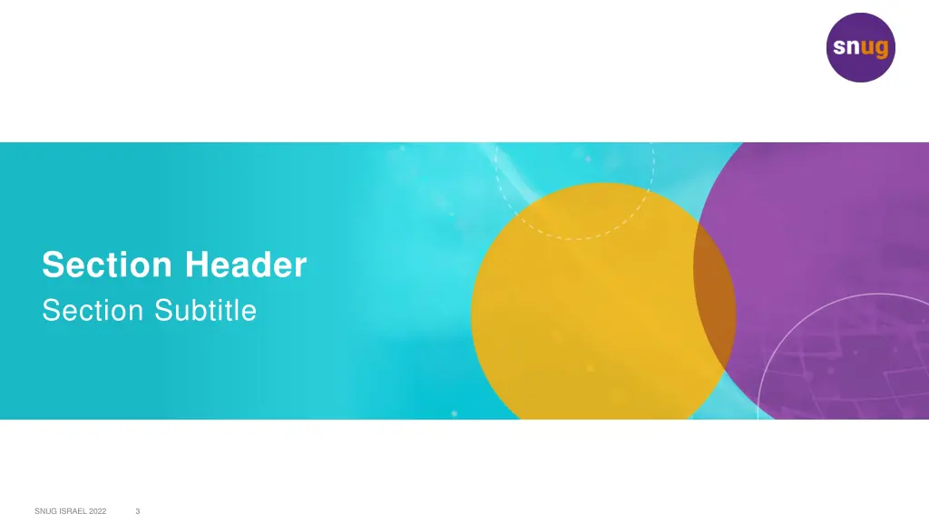 section header
