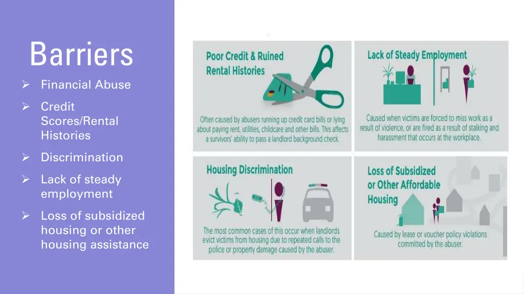 barriers financial abuse