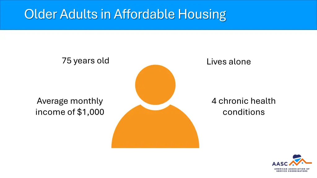 older adults in affordable housing