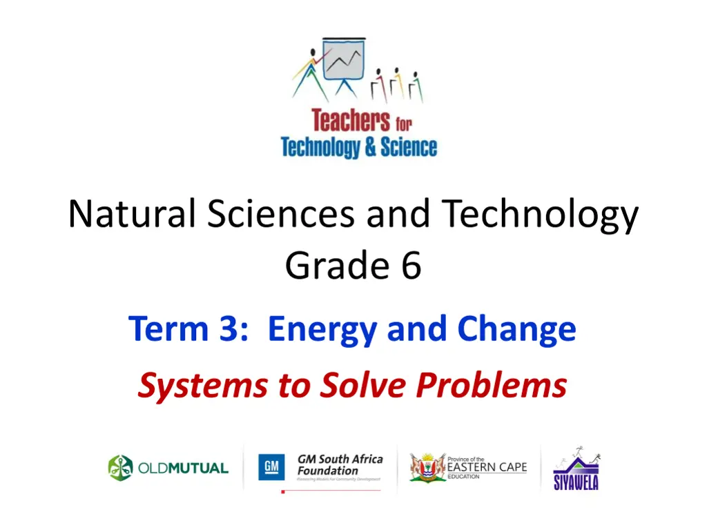 natural sciences and technology grade 6