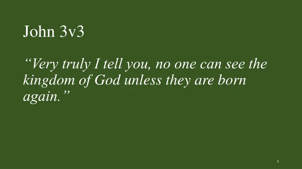 john 3v3
