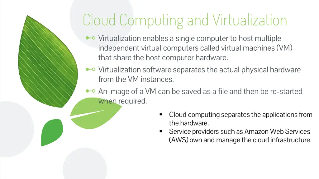 cloud computing and virtualization virtualization