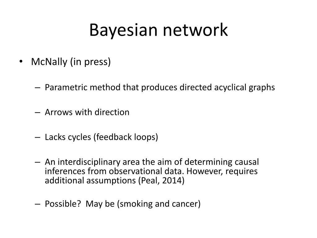 bayesian network