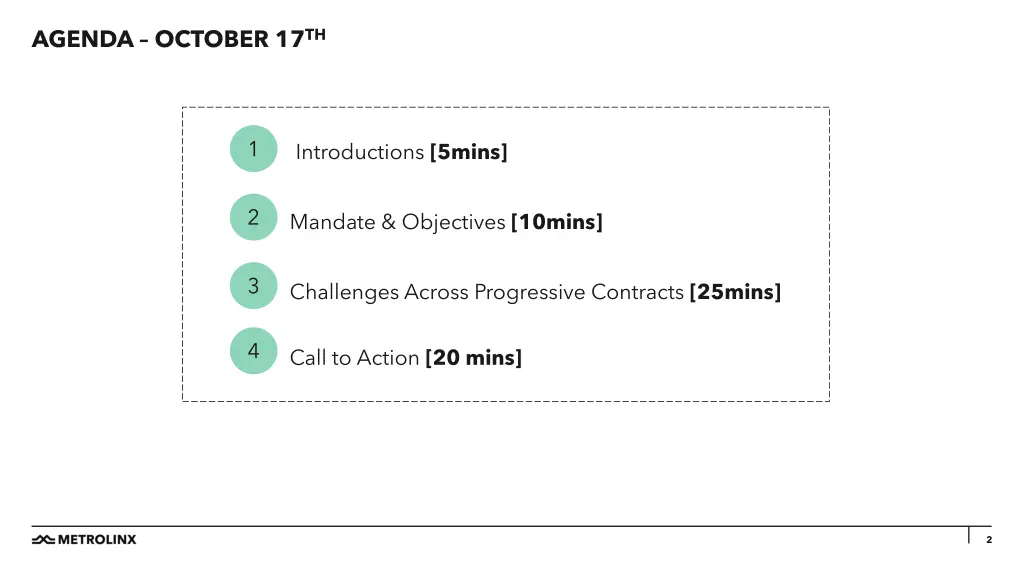 agenda october 17 th