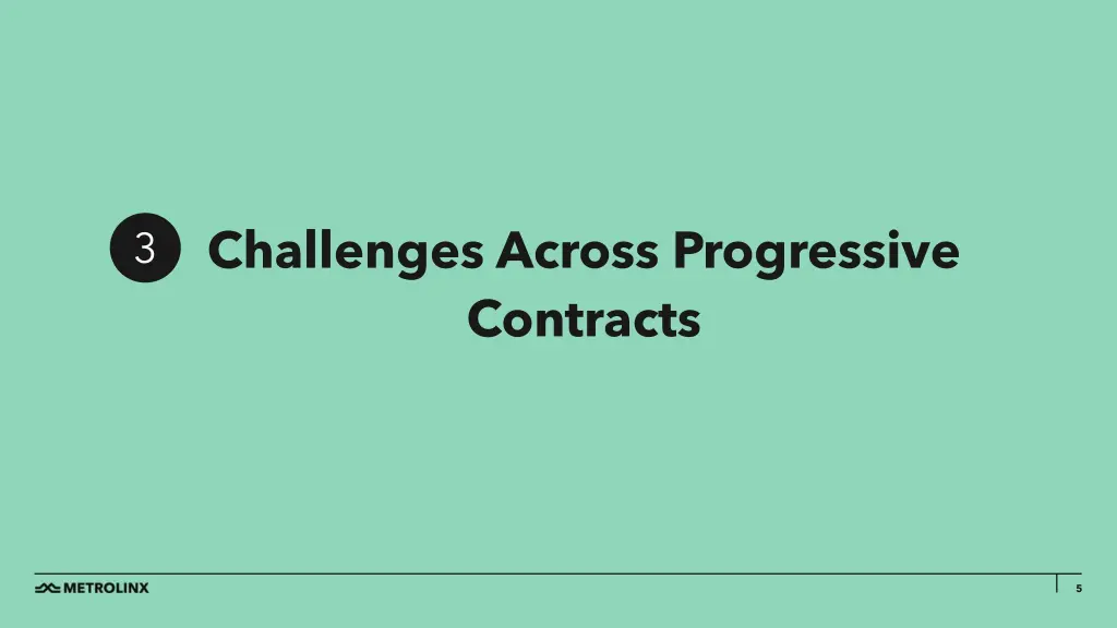 challenges across progressive contracts