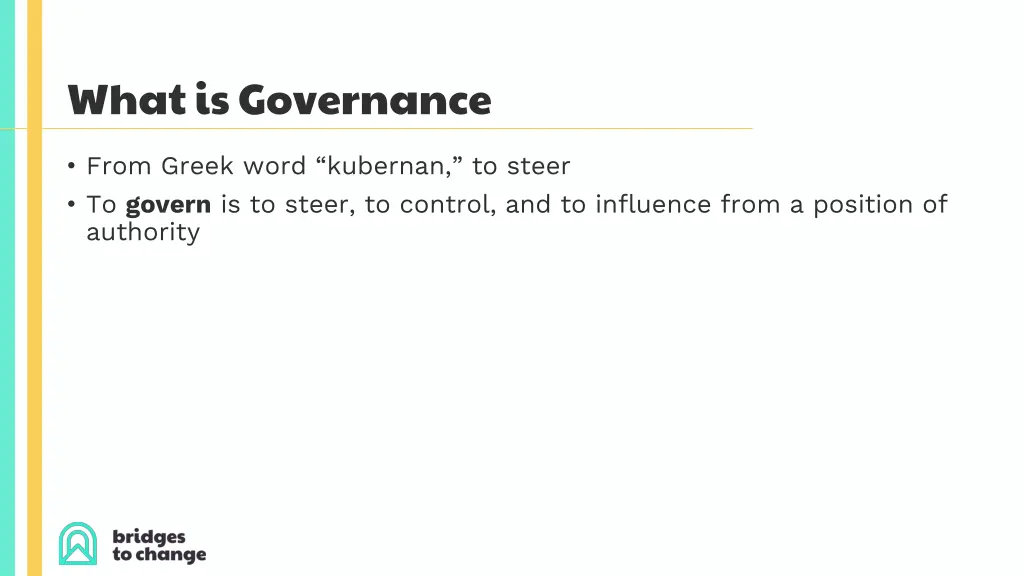 what is governance
