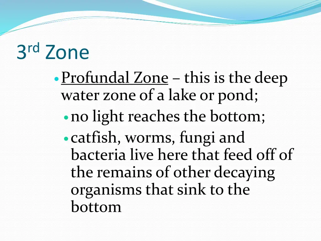 3 rd zone