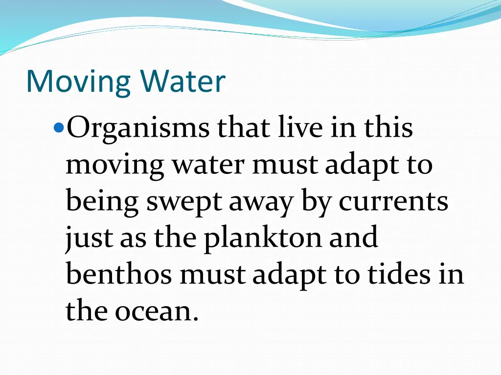 moving water 1