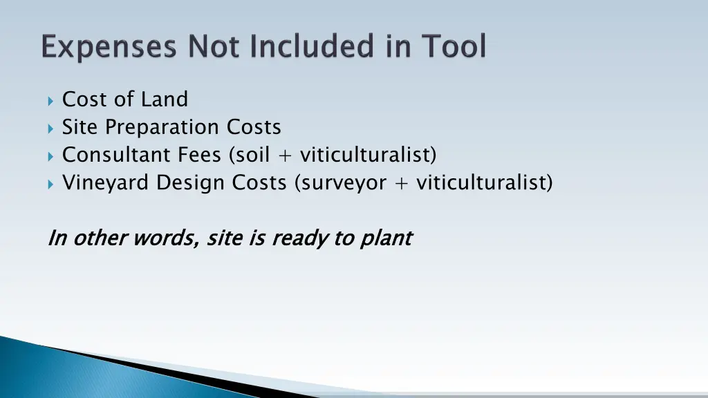 cost of land site preparation costs consultant