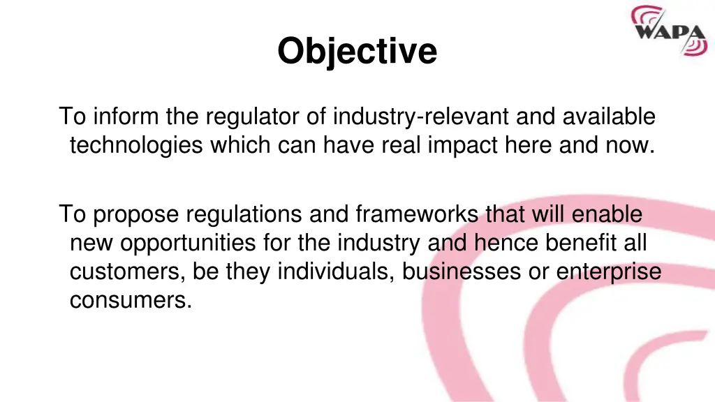 objective