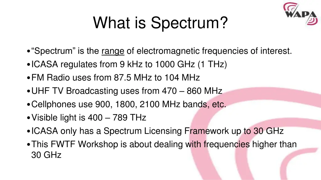 what is spectrum
