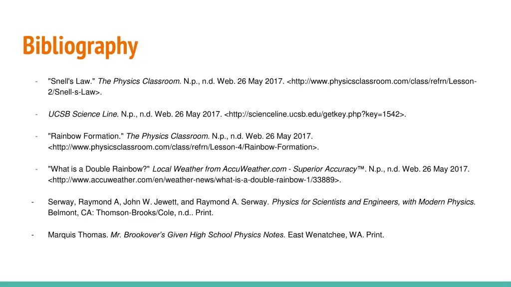 bibliography