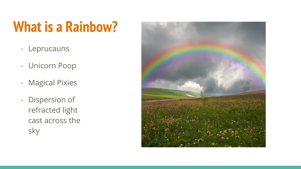 what is a rainbow
