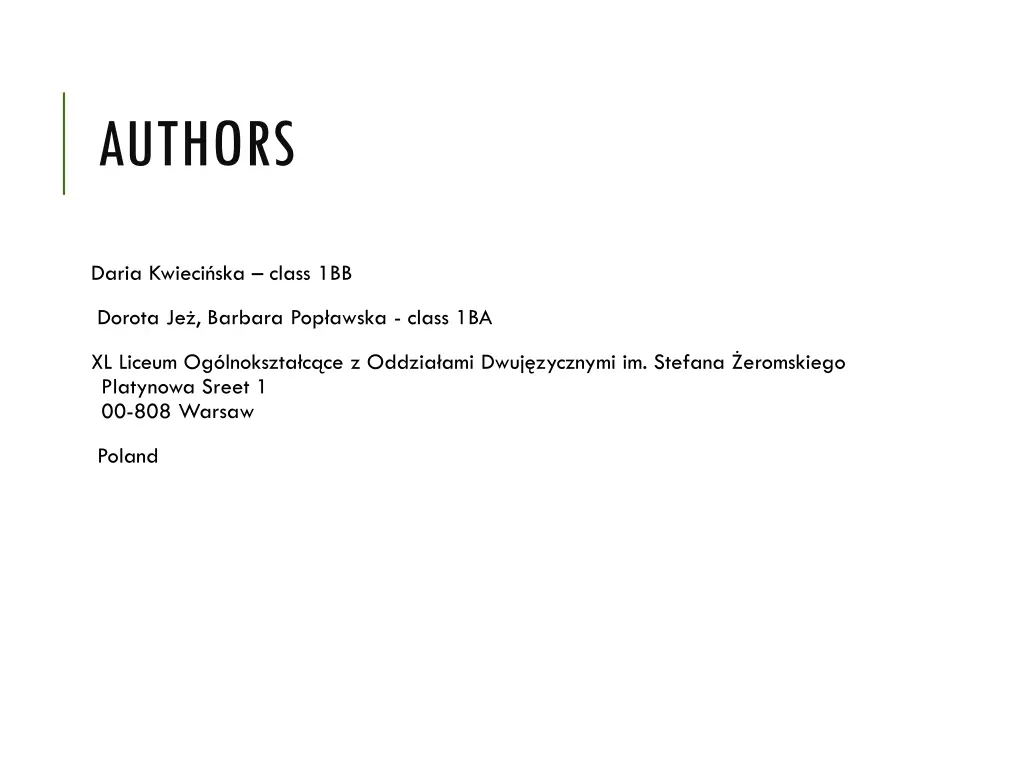 authors