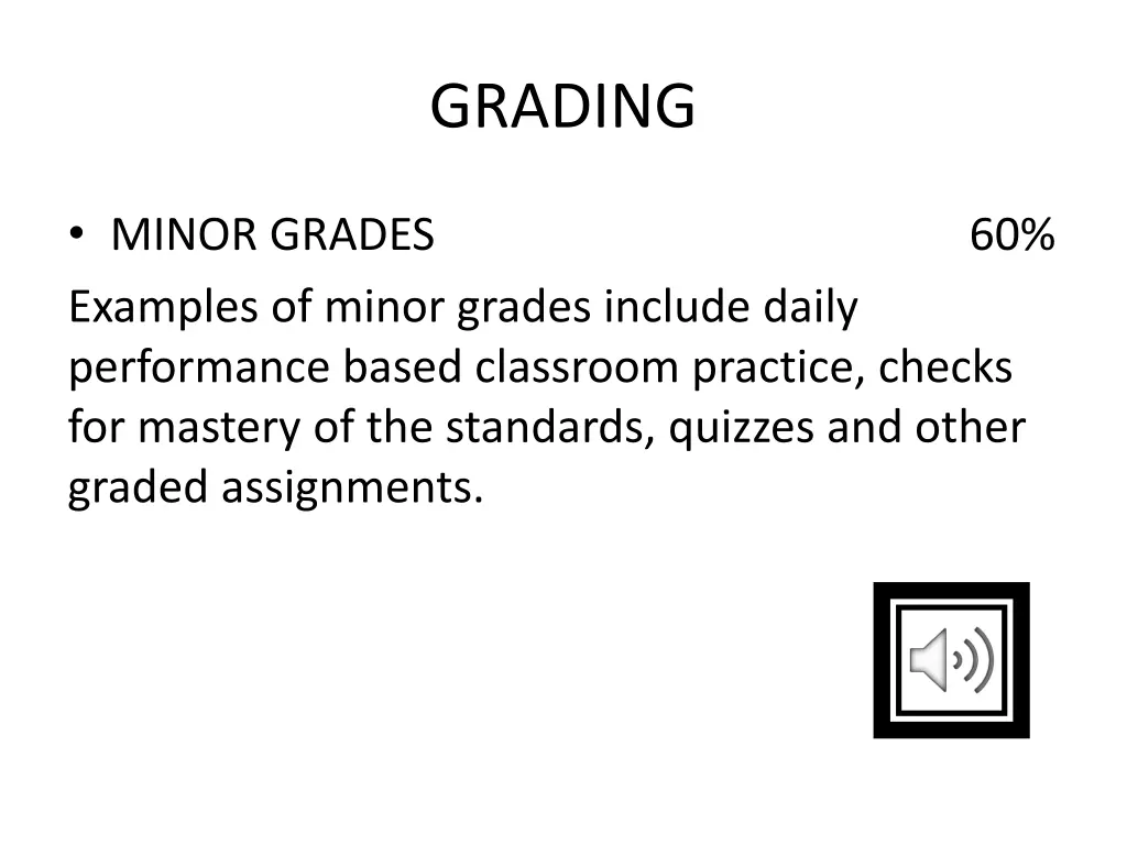 grading