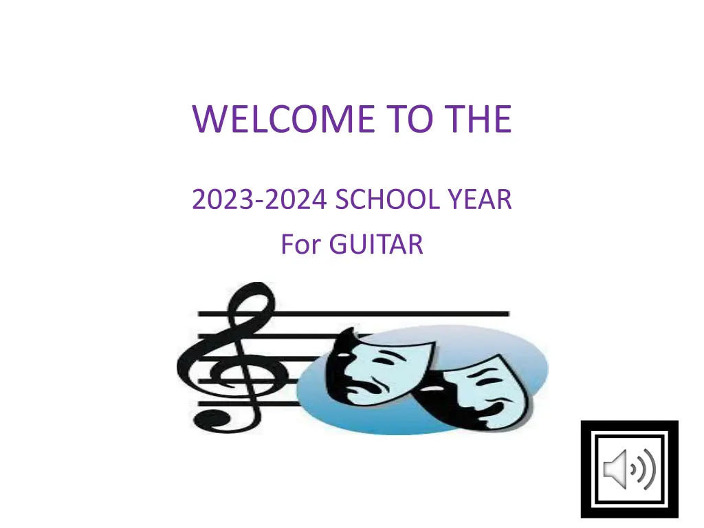welcome to the