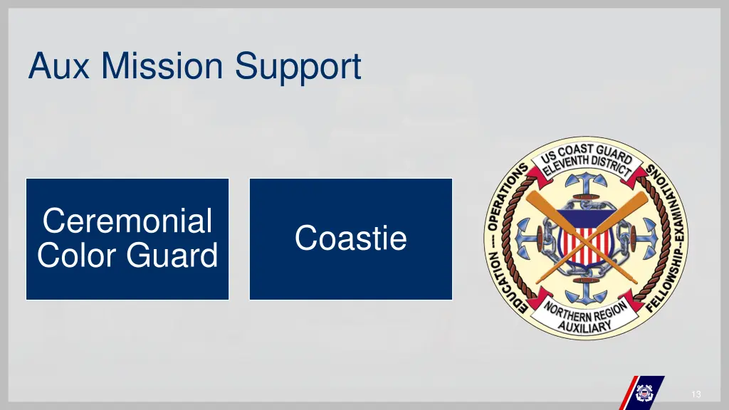 aux mission support