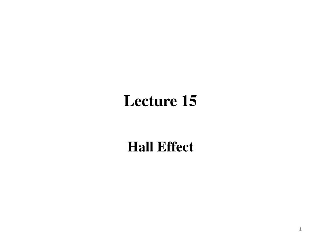 lecture 15