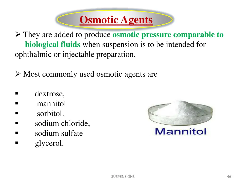 osmotic agents
