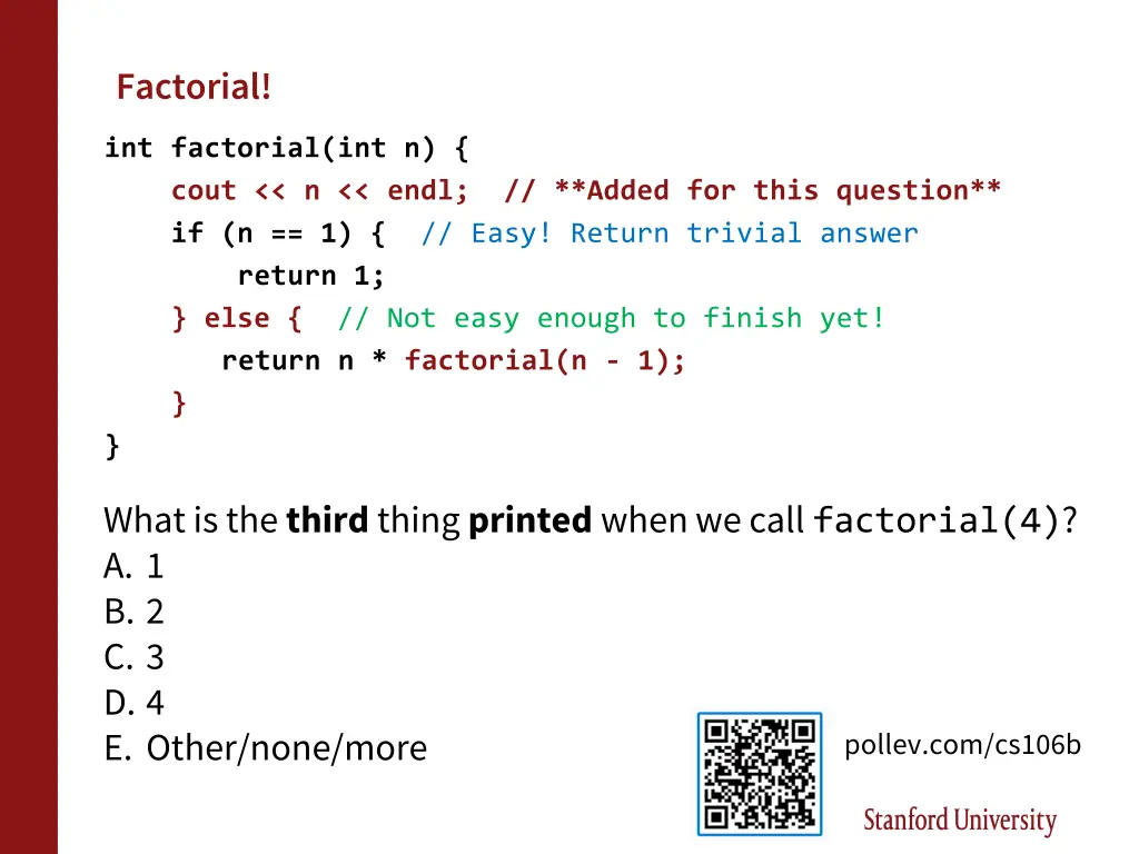factorial 3