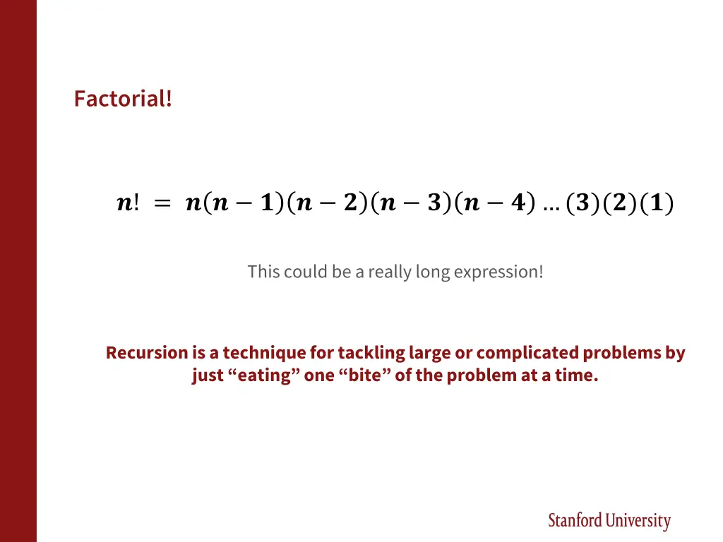 factorial