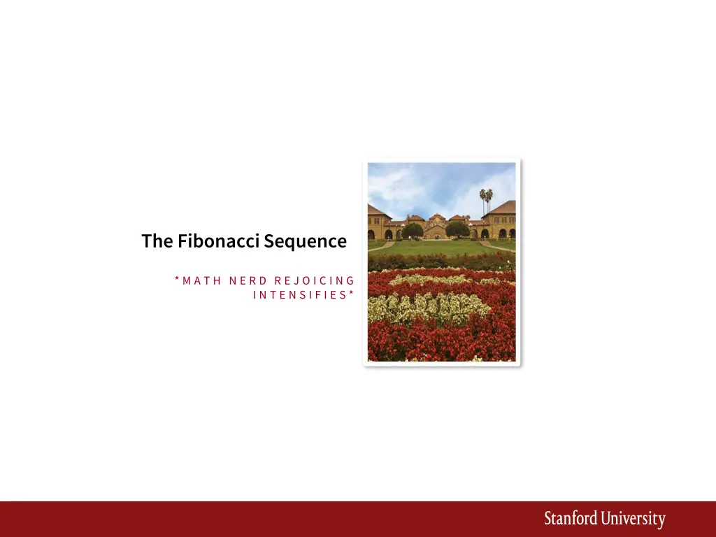 the fibonacci sequence