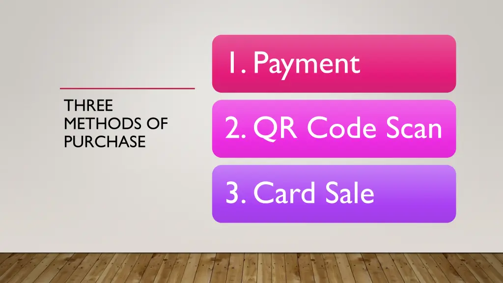 1 payment