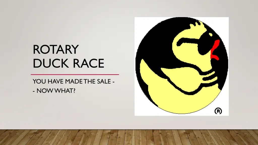 rotary duck race