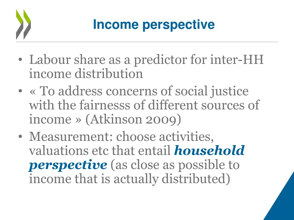 income perspective