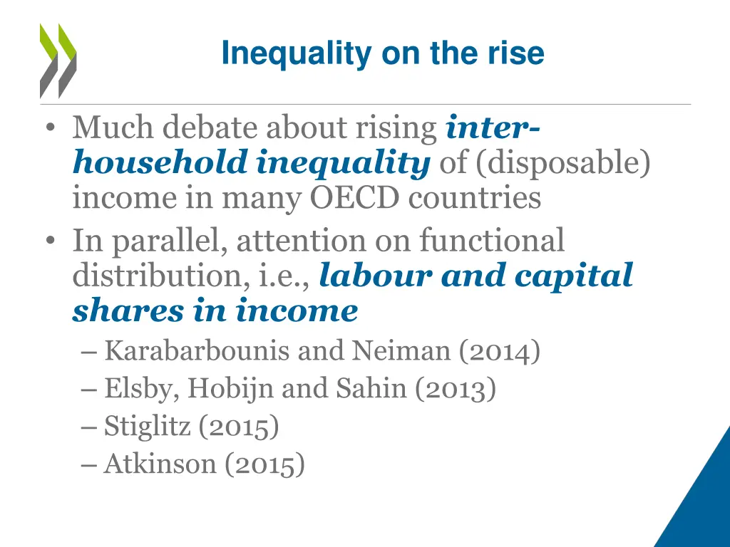 inequality on the rise