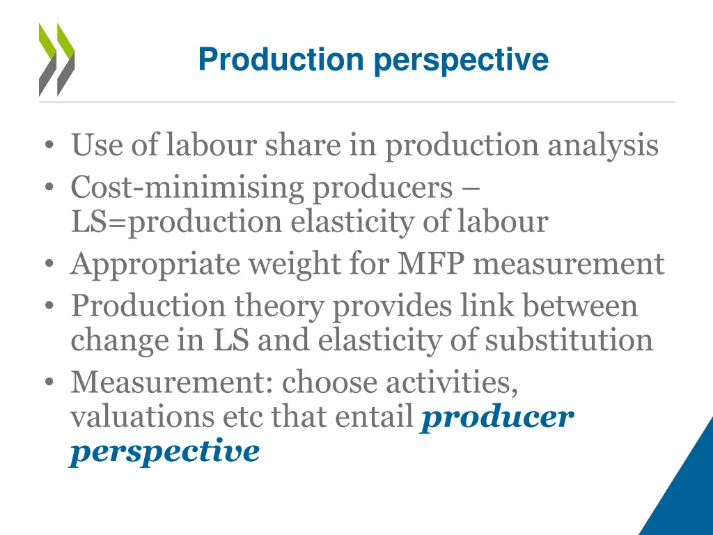 production perspective