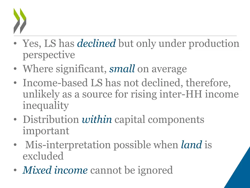 yes ls has declined but only under production