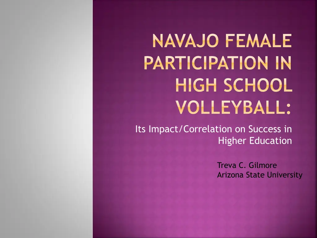 navajo female participation in high school