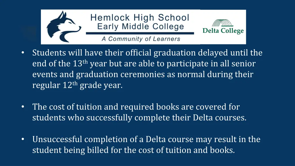 students will have their official graduation